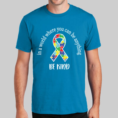 Adult - Be Kind Ribbon T-Shirt - Autism Awareness Thumbnail