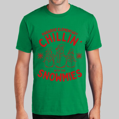 Adult T-Shirt - Chillin' - Red Thumbnail