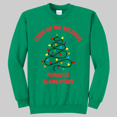 Adult Crewneck - Light Up - Red Thumbnail