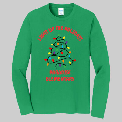 Adult Long Sleeve Shirt - Light Up - Red Thumbnail