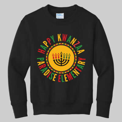 Youth Crewneck - Happy Kwanzaa Thumbnail