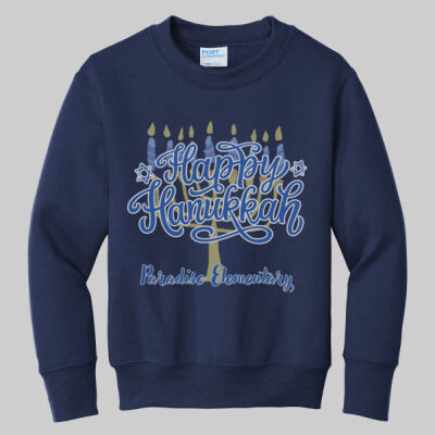 Youth Crewneck - Happy Hanukkah Thumbnail