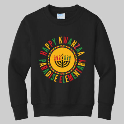 Youth Crewneck - Happy Kwanzaa Thumbnail