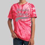 Youth Tie-Dye T-Shirt - Paradise Thumbnail