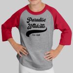 Youth Raglan T-Shirt - Paradise Thumbnail