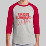 Adult Raglan T-Shirt - Paradise Thumbnail