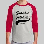 Adult Raglan T-Shirt - Paradise Thumbnail