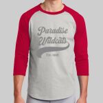 Adult Raglan T-Shirt - Paradise Thumbnail