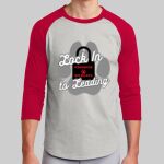 Adult Raglan T-Shirt - Paradise Thumbnail